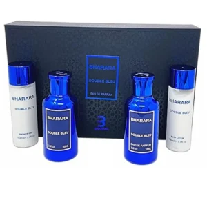 BHARARA DOUBLE BLEU GIFT SET 3.4 EDP + 3.4 SPRAY $AS+BL+SG$
