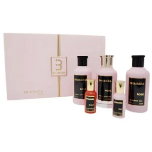 BHARARA ROSE 5 PCS GIFT SET 3.4 EDP