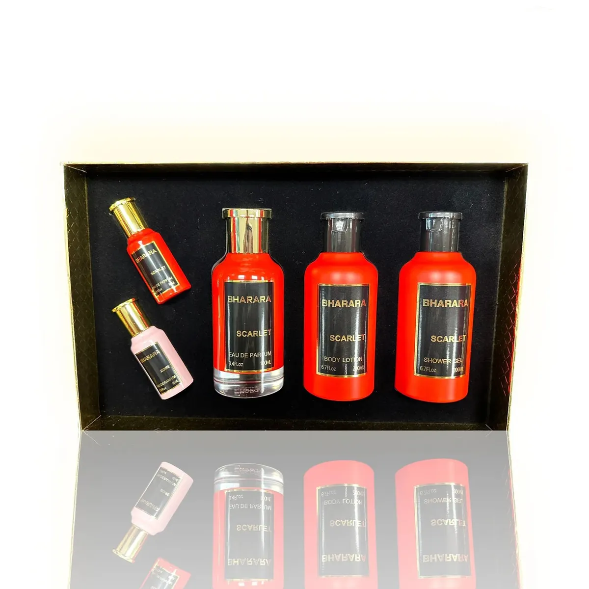 BHARARA SCARLET 5 PCS GIFT SET 3.4 EDP